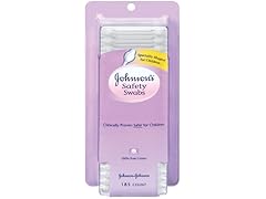 JOHNSON'S Safety Swabs 185 Each