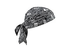 Ergodyne Chill-Its Cooling Dew Rag Skulls