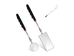 Okxiri CON-125 Telescoping Inspection Mirror 2 Pack