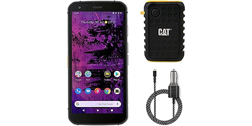 CAT Phone S62 Pro Rugged Smartphone Bundle