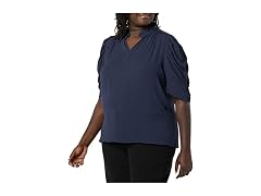 Amazon Essentials Women Lightweight Ruffle Blouse