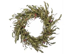 22" Autumn Grass Wreath