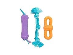 Pupstages Flex-Force Chew Dog Toys 3Pk