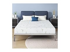 10" Queen Memory Foam Mattress, Bamboo