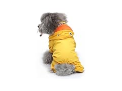 Petper Dog Raincoat (S, Yellow)