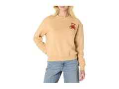Amazon Essentials Boxy Sweatshirt, Light Camel (L)