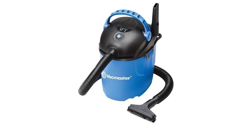 Vacmaster 2 Vacmaster 2.5 Gallon 2 Peak HP Portable Wet/Dry Shop Vacuum