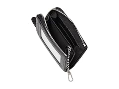 Shoebill Zippered Leather Wallet