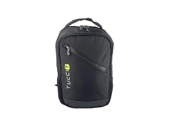 Tucci Italy T0566-17.7in-BLK TUCCI Italy-CITY RIDER BACKPACK