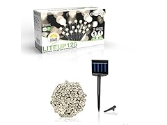 Solar LITEUP125 String Lights Warm White