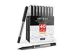 ARTEZA Rollerball Pens, 40 Pack, 0.5mm