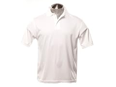 PlayDry Horizontal Texture Polo - White