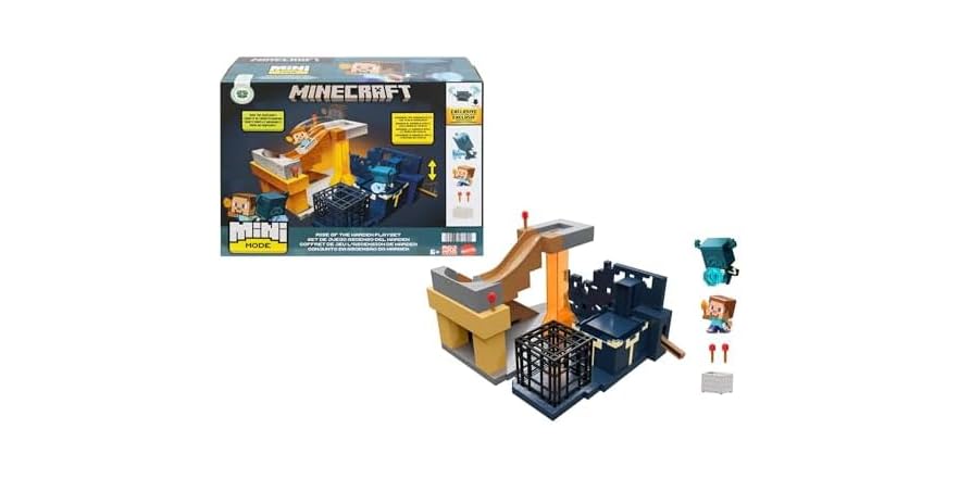 Mattel Minecraft Mini Mode Playset