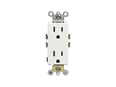 Leviton 5325-WSP Grounded Outlet