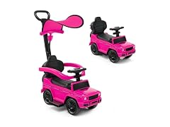 Nightcore Push Car, Ride on Car with Removable Canopy