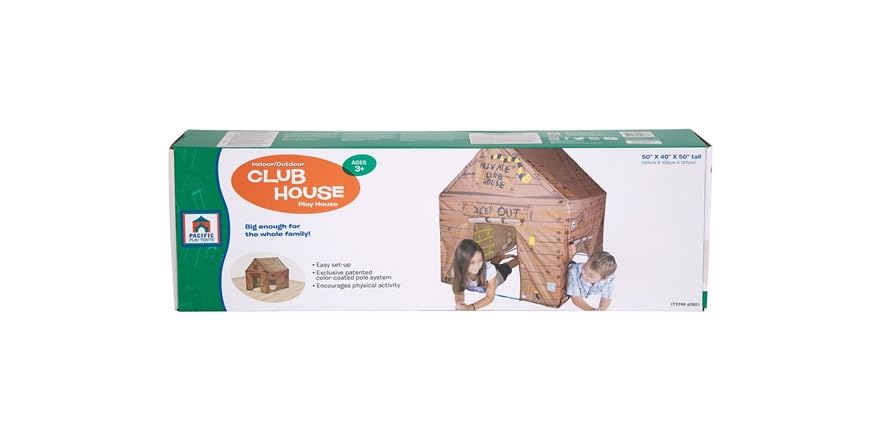 Pacific Play Tents Lil' Club House Play Tent 60850