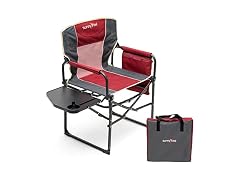 SUNNYFEEL Red Oversized Camping Chair