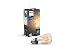 Philips Hue White Dimmable Filament ST19 LED Smart Vintage Edison Bulb