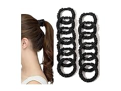 Kusport satin hair band for women black 