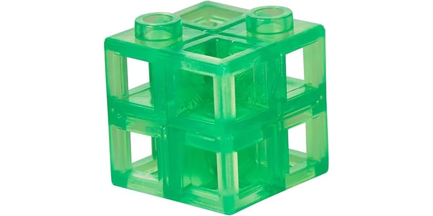 Excellerations Translucent Grid Linking Cubes - 200 Pieces