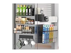 DTUQYX Magnetic Spice Rack for Refrigerator 180661