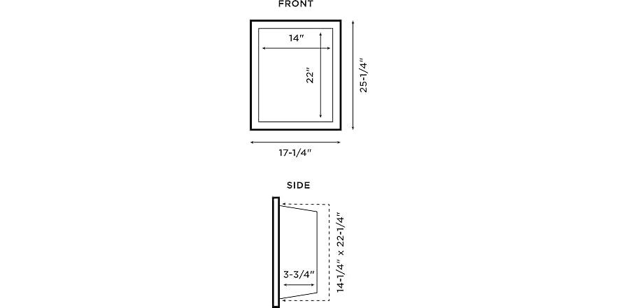 Tile Recess EZ NICHES New Ready for Tile Recessed