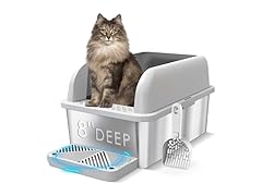 Suzzipaws Stainless Steel Litter Box