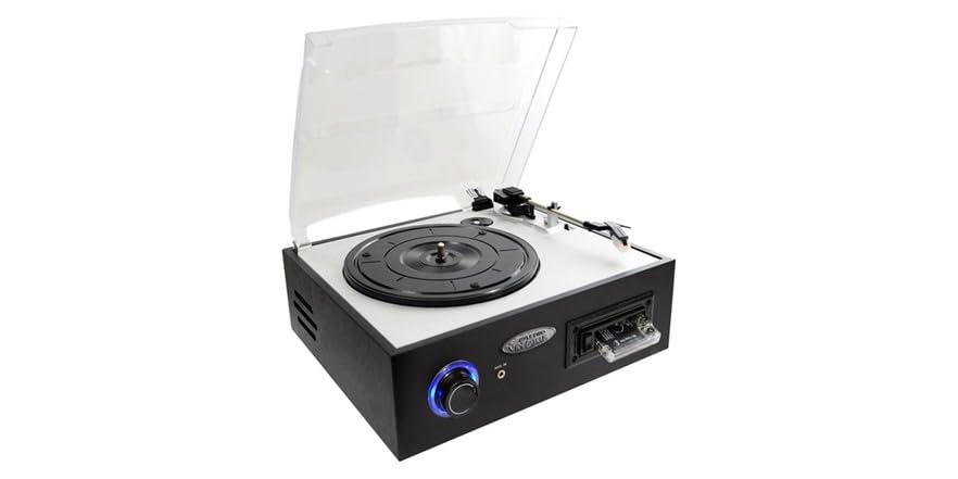 Multifunction Turntable w/ MP3 Recording etc