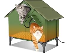 Puspaw Outdoor Heated Cat House