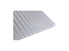 Clear Polycarbonate Panel 12"x12"x3/8"