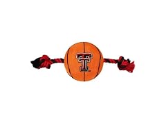 NCAA Texas TECH RED Raiders Basketball Rope Toy