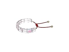 SWAROVSKI Lotus Letter Bracelet 5614974 Pink