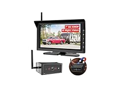 Foxpark 7" HD 1080P Magnetic Wireless Backup Camera for RVs and Trailers