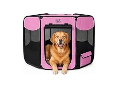 Pet Gear Octagon Pet Pen, Classic Pink, 36-inches