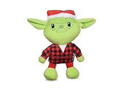 STAR WARS Holiday Yoda Santa Plush Dog Toy
