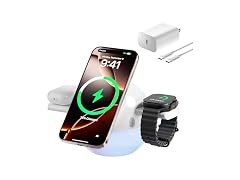 Mizccdem 3-in-1 Qi2.2 MagSafe Charger