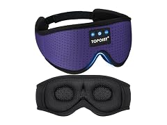 TOPOINT Sleep Mask w/BT Headphones