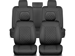MotorBox Prestige Faux Leather Seat Full Set Black