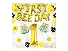 PARLONTY First Bee Day Decorations
