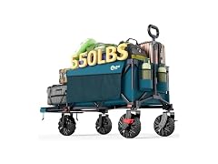 Portal Black 300L Foldable Wagon Cart