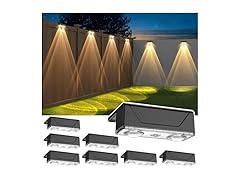 Solar Outdoor Fence Lights