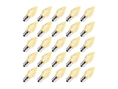 Brightown 25 Pack C7 Led Replacement Christmas Light Bulb