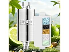 KEYCOZY Vitamin C Metal Shower Filter