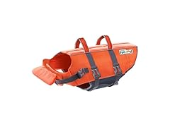 Outward Hound Granby Splash Orange Dog Life Jacket, XL
