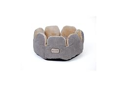 Armarkat Plush Cat Bed with Tall Sides, 18 Inch
