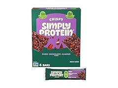 Simply Protein - Dark Chocolate Almond Crispy Bars