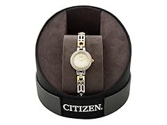 Citizen Women's EW8464-52D Eco-Drive Silhouette Two Tone Bracelet Watch