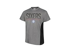 Ultra Game Men's Charcoal Tee (L) 