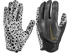 Nike Vapor Jet 7.0 Football Gloves Gray/Gold L