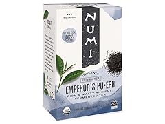 16CT Numi Organic Emperor's Pu-erh, Black Tea